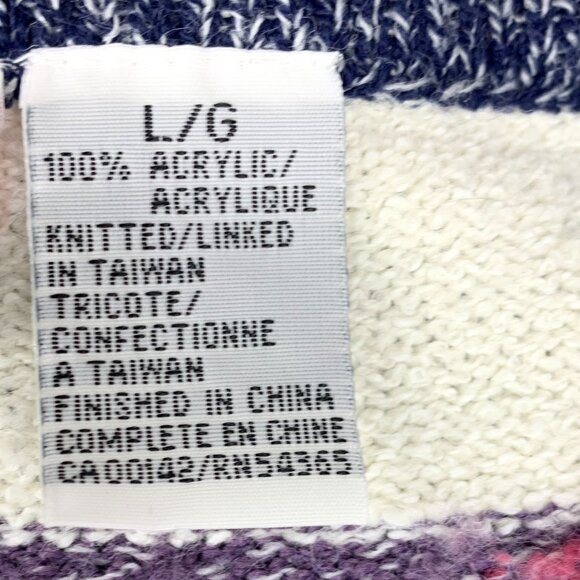 Vintage 90s-Y2K Navajo Style Knit Pullover Sweater - Picture 8 of 9